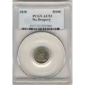 Half Dimes---Liberty Seated 1837-1873-Silver- 0.5 Dime (3)