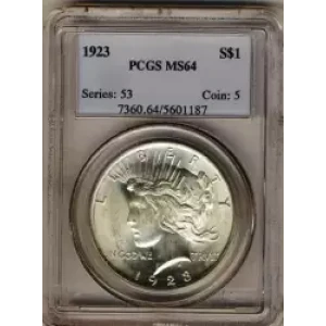 Peace Silver Dollar (3)