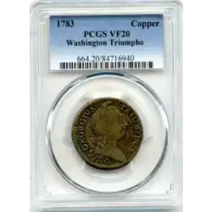 Post Colonial Issues -Washington Pieces-Georgvs Triumpho -Token -copper- 1 Token (3)