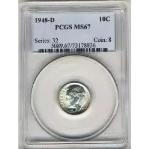 Dimes---Roosevelt 1946-1964-Silver- 1 Dime (3)