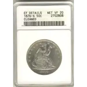 Half Dollars---Liberty Seated 1839-1891 -Silver- 0.5 Dollar (3)