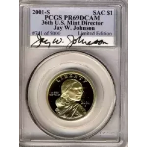 Sacagawea 2000-2017 - Brass Dollar (3)