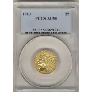 Half Eagles---Indian Head 1908-1929 -Gold- 5 Dollar (3)