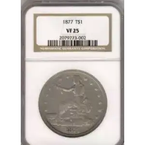 Trade Dollars---Trade Dollars 1873-1885 -Silver- 1 Dollar (3)