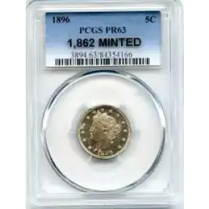 Nickel Five Cent Pieces-Liberty Head 1883-1913 (3)