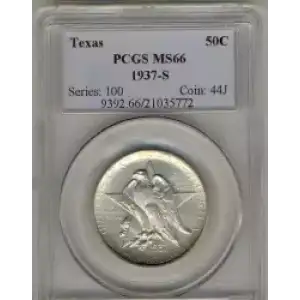 Classic Commemorative Silver--- Texas Independence Centennial 1934-1938-Silver- 0.5 Dollar (3)