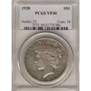 Peace Silver Dollar (3)