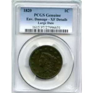 Large Cents-Coronet Head 1816-1839 (3)