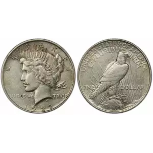 Peace Silver Dollar (2)