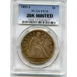 Dollars---Liberty Seated 1840-1873 -Silver- 1 Dollar (3)