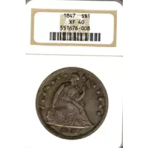 Dollars---Liberty Seated 1840-1873 -Silver- 1 Dollar (3)