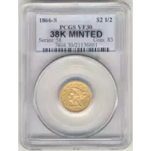 Quarter Eagles---Liberty Head 1840-1907 -Gold- 2.5 Dollar (3)