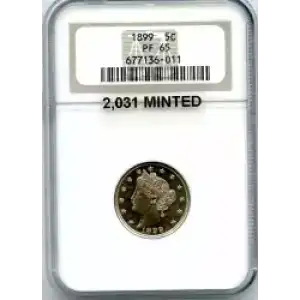 Nickel Five Cent Pieces-Liberty Head 1883-1913 (3)