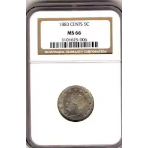 Nickel Five Cent Pieces-Liberty Head 1883-1913 (3)