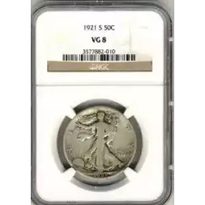 Half Dollars---Liberty Walking 1916-1947 -Silver- 0.5 Dollar (3)