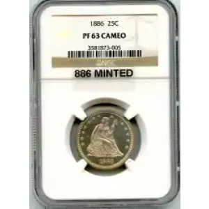 Liberty Seated Quarter Dollar (3)