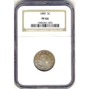 Nickel Five Cent Pieces-Liberty Head 1883-1913 (3)