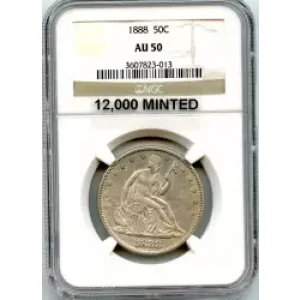 Half Dollars---Liberty Seated 1839-1891 -Silver- 0.5 Dollar (3)