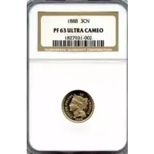 Nickel Three Cent Pieces 1865-1889 (3)