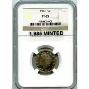 Nickel Five Cent Pieces-Liberty Head 1883-1913 (3)