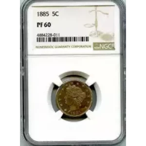 Nickel Five Cent Pieces-Liberty Head 1883-1913 (3)