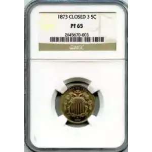 Nickel Five Cent Pieces-Shield 1866-1883 (3)