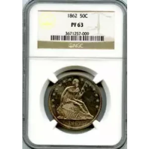 Half Dollars---Liberty Seated 1839-1891 -Silver- 0.5 Dollar (3)