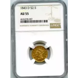 Quarter Eagles---Liberty Head 1840-1907 -Gold- 2.5 Dollar (3)