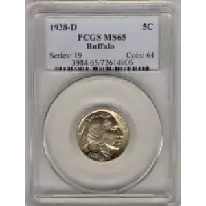 Nickel Five Cent Pieces-Indian Head or Buffalo (3)