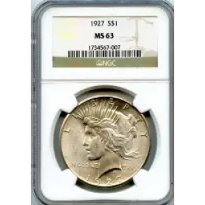 Peace Silver Dollar (3)