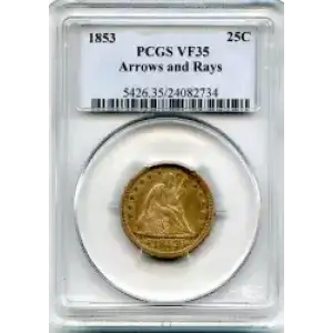 Liberty Seated Quarter Dollar (3)