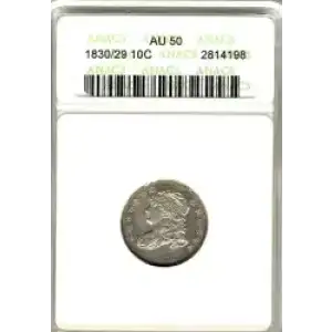 Dimes---Capped Bust 1809-1837 -Silver- 1 Dime (3)