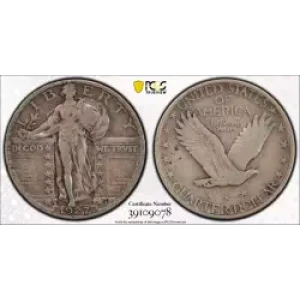 Quarter Dollars---Standing Liberty (3)