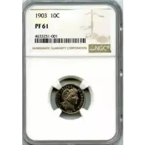 Dimes---Barber or Liberty Head 1892-1916 -Silver- 1 Dime (3)