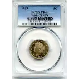 Nickel Five Cent Pieces-Liberty Head 1883-1913 (3)