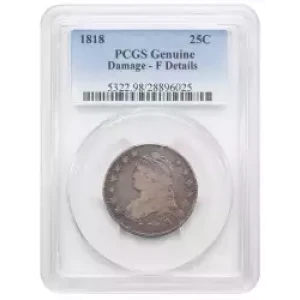 Quarter Dollars---Capped Bust (3)