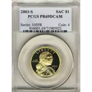 Sacagawea 2000-2017 - Brass Dollar (3)