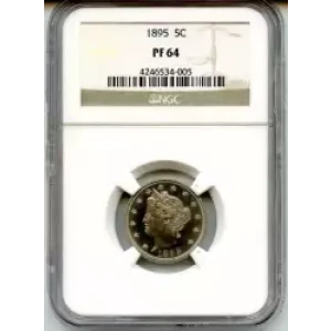 Nickel Five Cent Pieces-Liberty Head 1883-1913 (3)