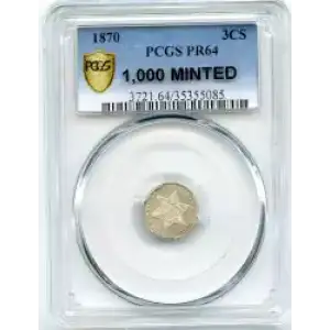 Silver Three Cent Pieces Trimes-1851-1873 (3)