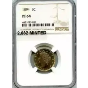 Nickel Five Cent Pieces-Liberty Head 1883-1913 (3)