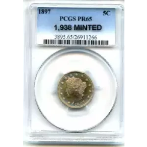 Nickel Five Cent Pieces-Liberty Head 1883-1913 (3)