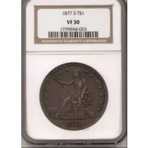 Trade Dollars---Trade Dollars 1873-1885 -Silver- 1 Dollar (3)