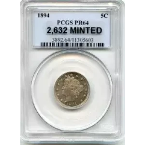 Nickel Five Cent Pieces-Liberty Head 1883-1913 (3)