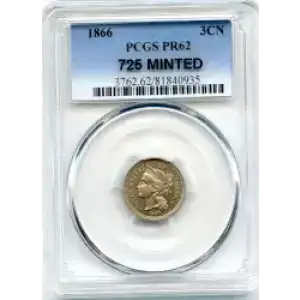 Nickel Three Cent Pieces 1865-1889 (3)