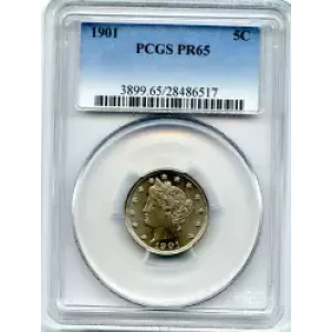 Nickel Five Cent Pieces-Liberty Head 1883-1913 (3)