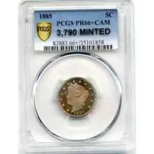 Nickel Five Cent Pieces-Liberty Head 1883-1913 (3)