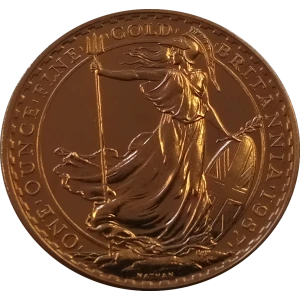 Any Year 1oz British Gold Britannia - 22k (1987-2012) (2)