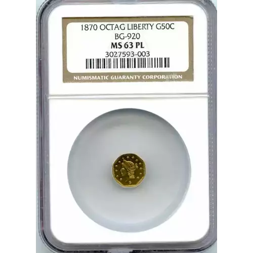 Territorial Gold -California Small Denomination Gold-Half Dollar Octagonal-Liberty Head -Gold- 0.5 Dollar (3)