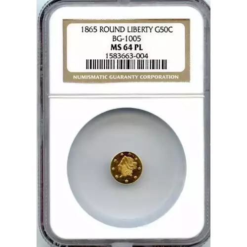Territorial Gold -California Small Denomination Gold-Half Dollar Round-Liberty Head -Gold- 0.5 Dollar (3)