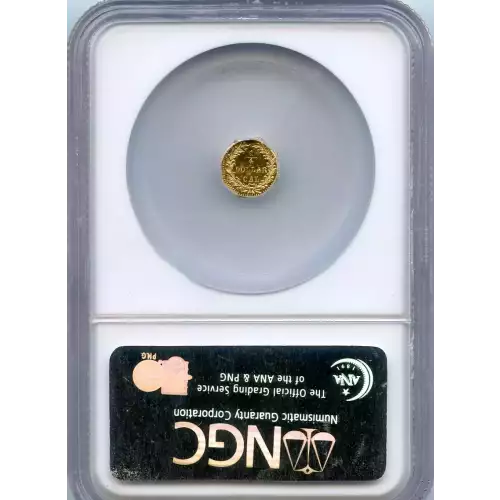 Territorial Gold -California Small Denomination Gold-Quarter Dollar Octagonal-Indian Head -Gold- 0.25 Dollar (3)